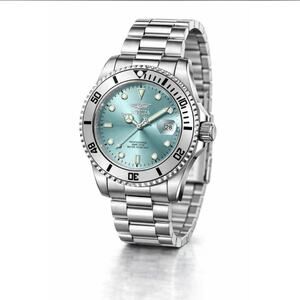 Invicta Pro Diver Men's Watch - 40mm, Steel (50586) “Aqua Blue” Dial NIB